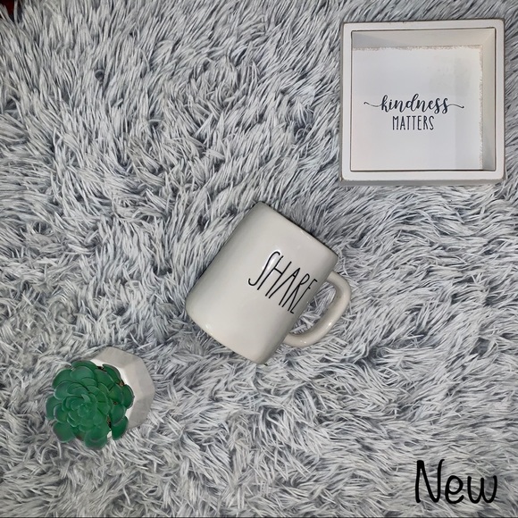 Rae Dunn SHARE Mug, Artisan Collection - Picture 2 of 7